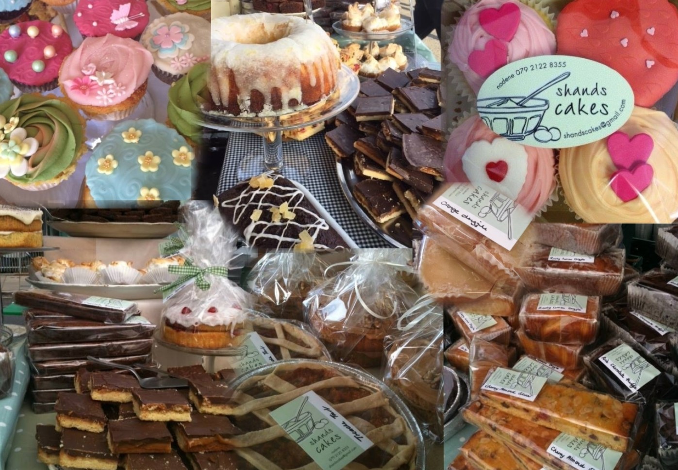 Shands Cakes Collage